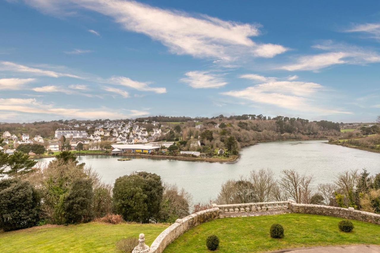 Chateau De Locqueran Pierres Et Filets Bleus Audierne Kültér fotó